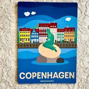 Copenhagen Denmark Souvenir Magnet